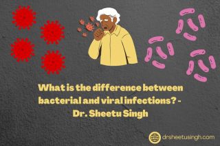 What is the difference between bacterial and viral infections